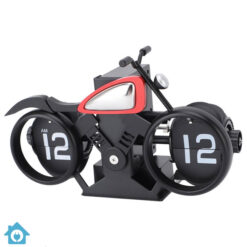 Unique Motorcycle Flip Clock