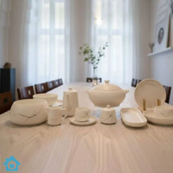 Winsor England Heritage White Porcelain Dinner Set