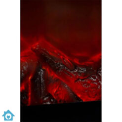 30 Inch Electric Fireplace with Realistic Flame Effect
