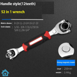 52 in 1 Socket Wrench 360° Rotating Spanner