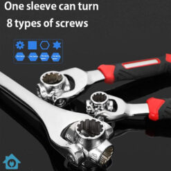 52 in 1 Socket Wrench 360° Rotating Spanner
