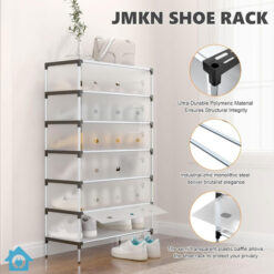 7 Tier Shoe Rack with Dust Proof
