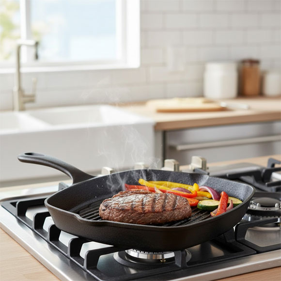 Cast Iron Grill Skillet Pans in Pakistan