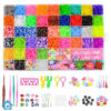 Colorful Loom Rubber Bands Bracelet Kit