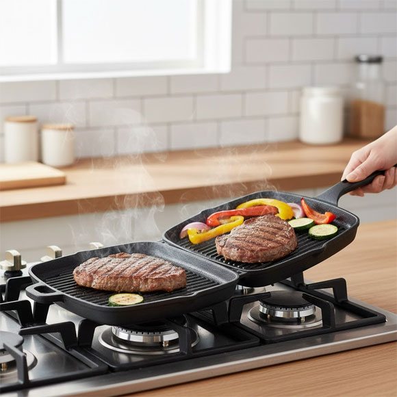 Double Sided Grill Pans in Pakistan