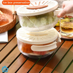 Drain Basket Keeper Fruit Colander Box