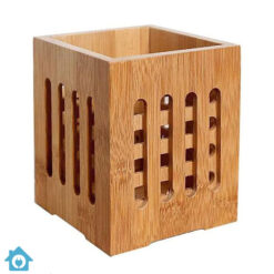 Durable Bamboo Spoon Holder – Chopstick Organizer