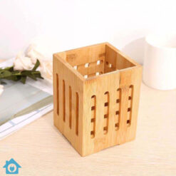 Durable Bamboo Spoon Holder – Chopstick Organizer