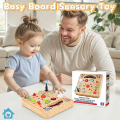 Educational LED Busy Board with Simulated Ammeter