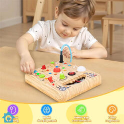 Home 4 Educational LED Busy Board with Simulated Ammeter