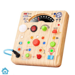 Educational LED Busy Board with Simulated Ammeter