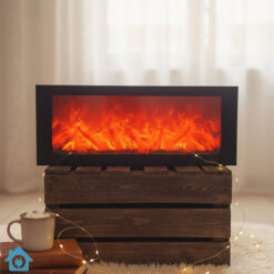 Electric Fireplace 22 Inch with Realistic Flame