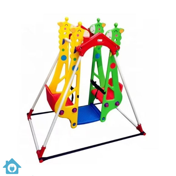 Giraffe Two Kids Stand Swing – Double Baby Swing for Toddlers & Kids 3 Giraffe Two Kids Stand Swing