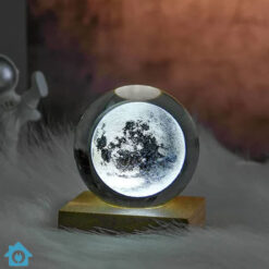Glowing Crystal Ball Moon Lamp Ornament
