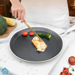 Honeycomb Laser Coating Flat Pan 30cm - Non Stick Pan