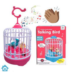 Interactive Talking Bird Cage Toy