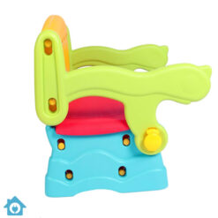 Kids Convertible Bench Desk Chair Set with Storage