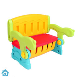 Kids Convertible Bench Desk Chair Set with Storage