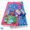 Kids Islamic Prayer Mat with Tasbeeh