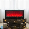 LED Fireplace Lantern Flame Effect Lamp 18 Inch