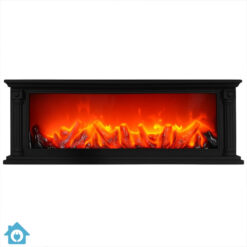LED Fireplace Lantern Flame Effect Lamp 24 Inch