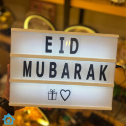 LED Message Light Box with Letters Symbols 5 homegadgets.pk