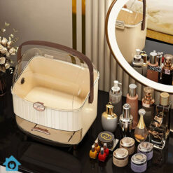 Makeup Cosmetic Drawer Organizer Desktop Storage Box for Vanity