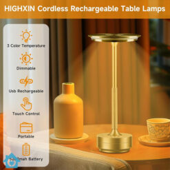 Portable LED Ecolume Dining Table Lamp
