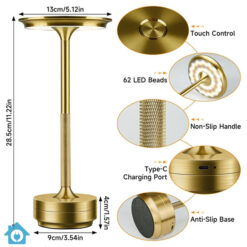 Portable LED Ecolume Dining Table Lamp