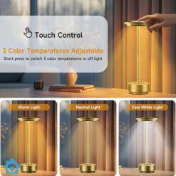 Portable LED Ecolume Dining Table Lamp