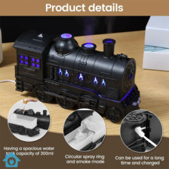 Steam Train Essential Oil Diffuser with Light